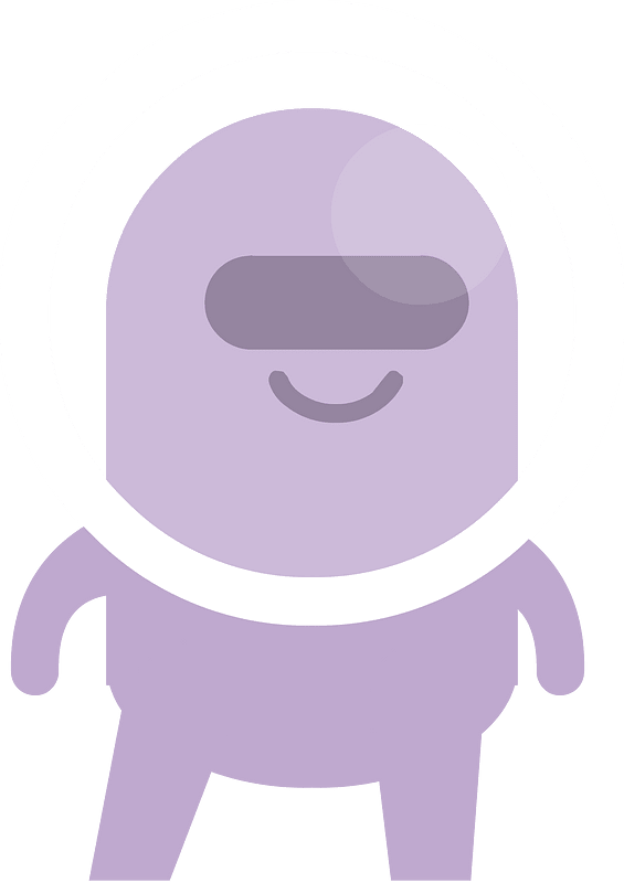 Purple alien