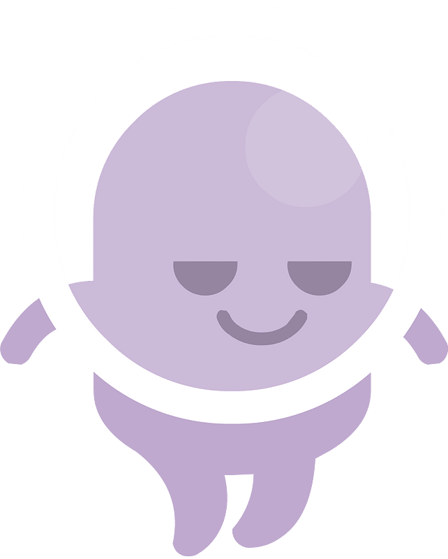 Purple alien