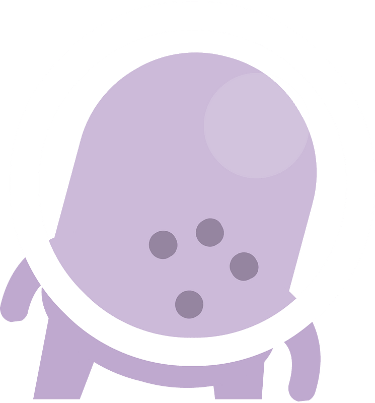 Purple alien