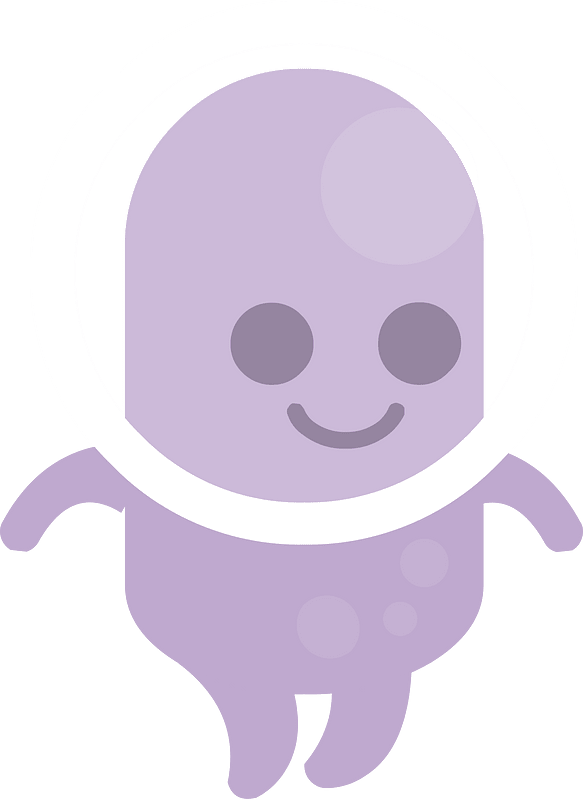 Purple alien