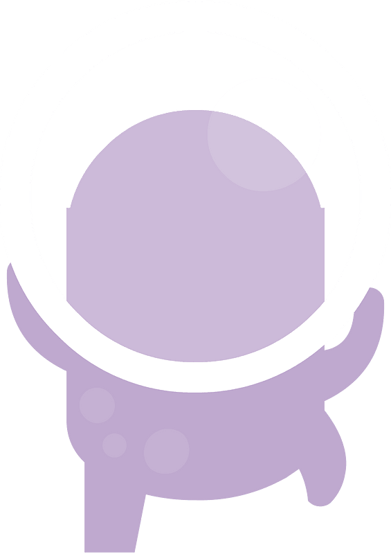 Purple alien