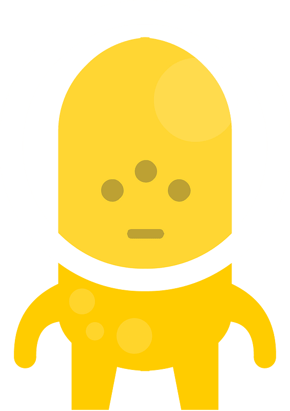 Yellow alien