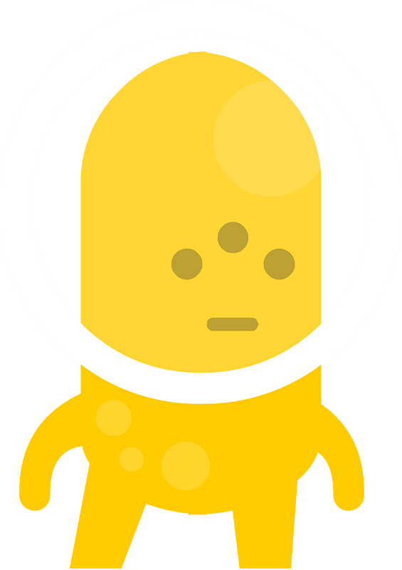 Yellow alien