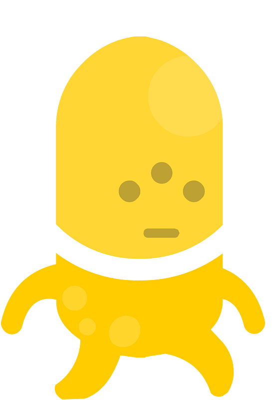 Yellow alien