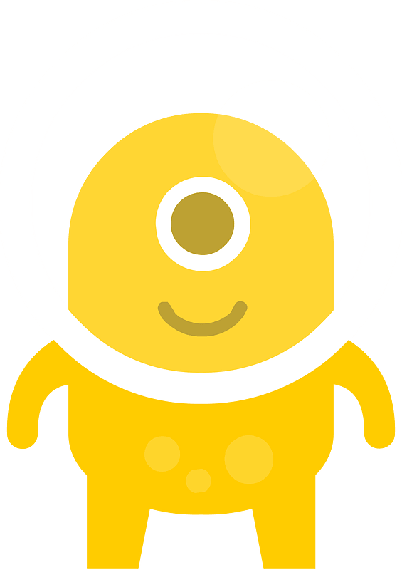 Yellow alien