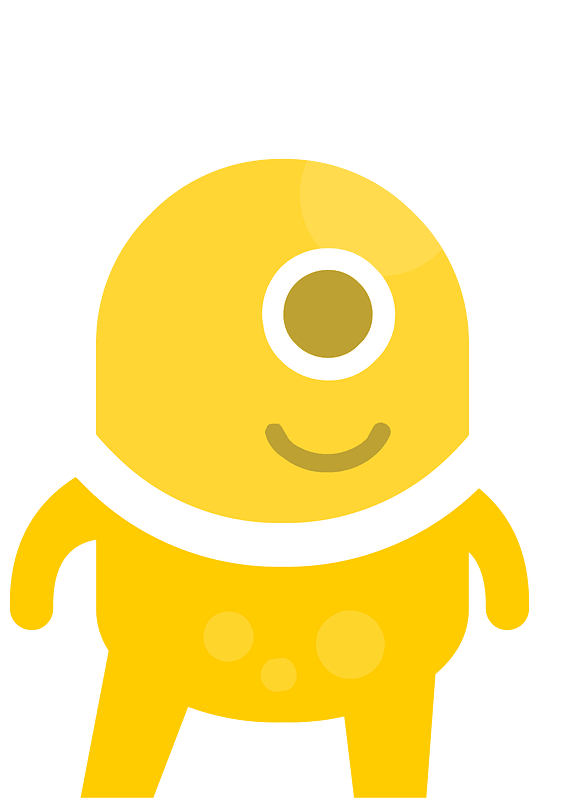Yellow alien