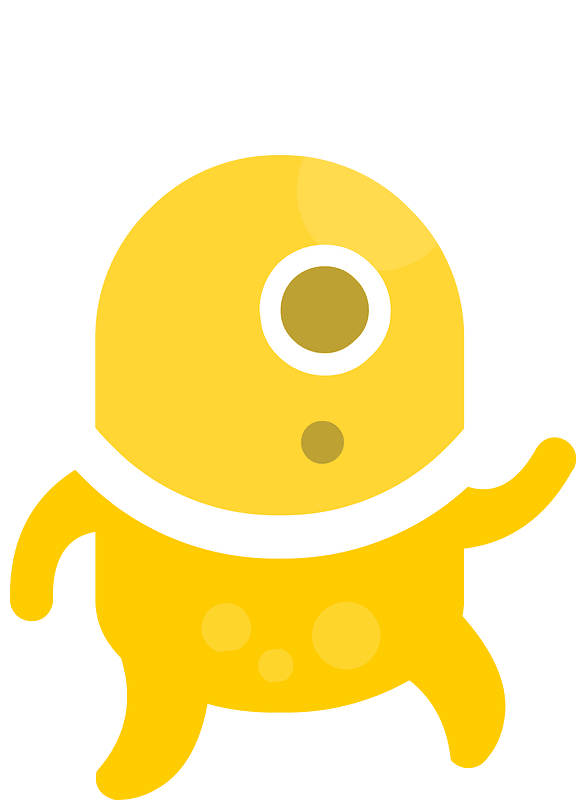 Yellow alien