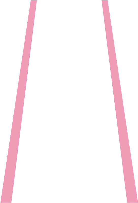 Pink trapeze light