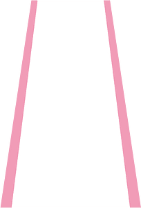 Pink trapeze light