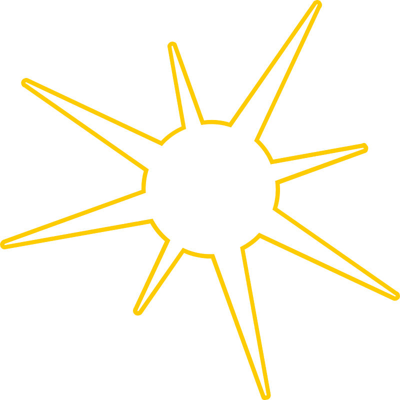 Yellow star light