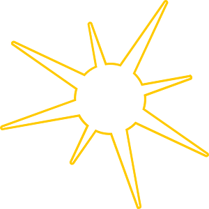 Yellow star light