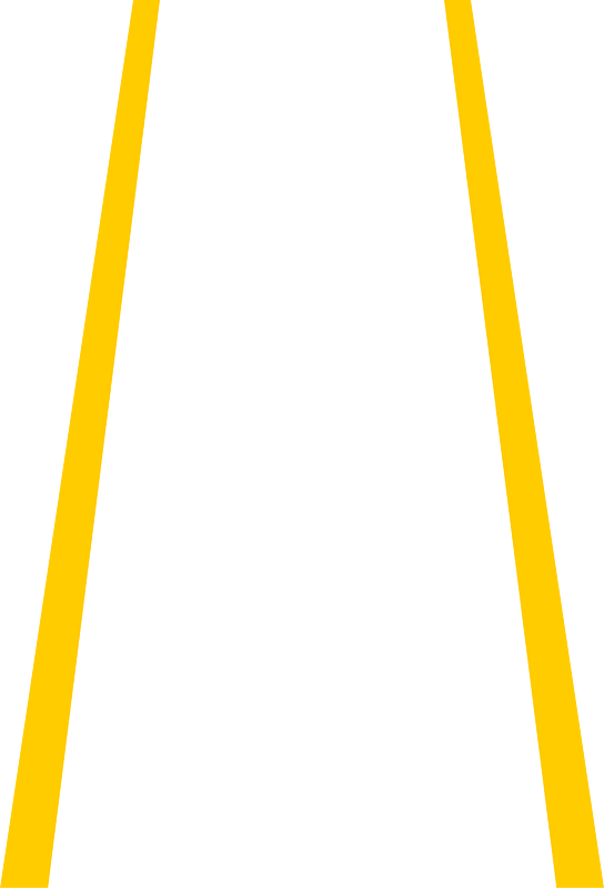 Yellow trapeze light