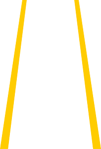 Yellow trapeze light