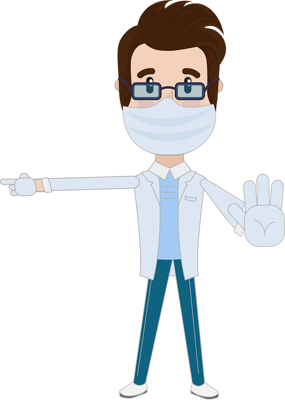 Doctor give an instruction