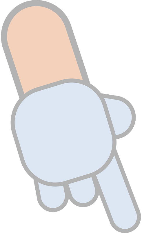 Doctor palm hand