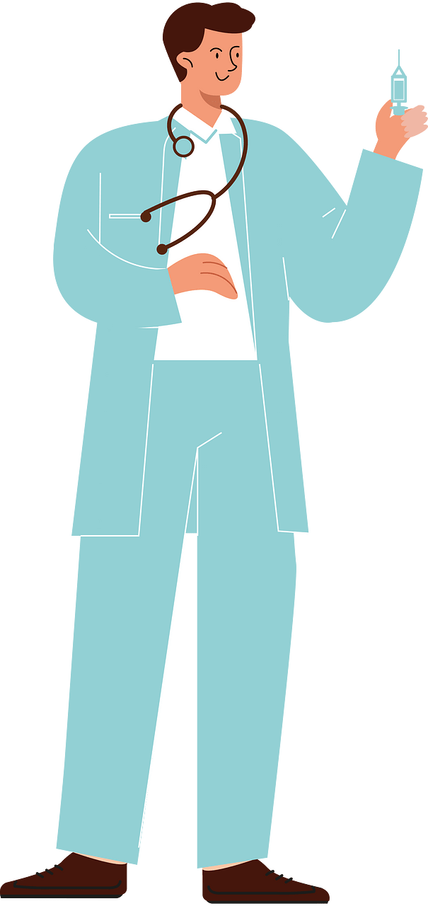 White man doctor