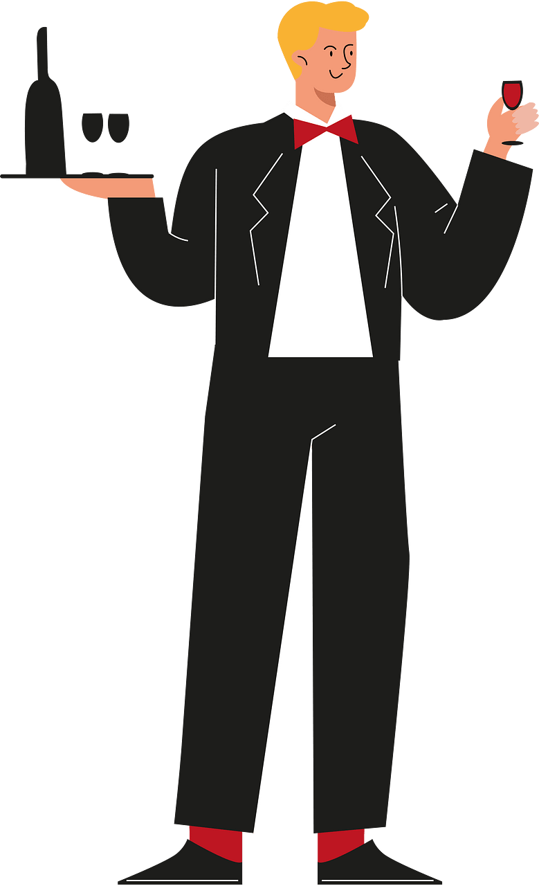 Man waiter