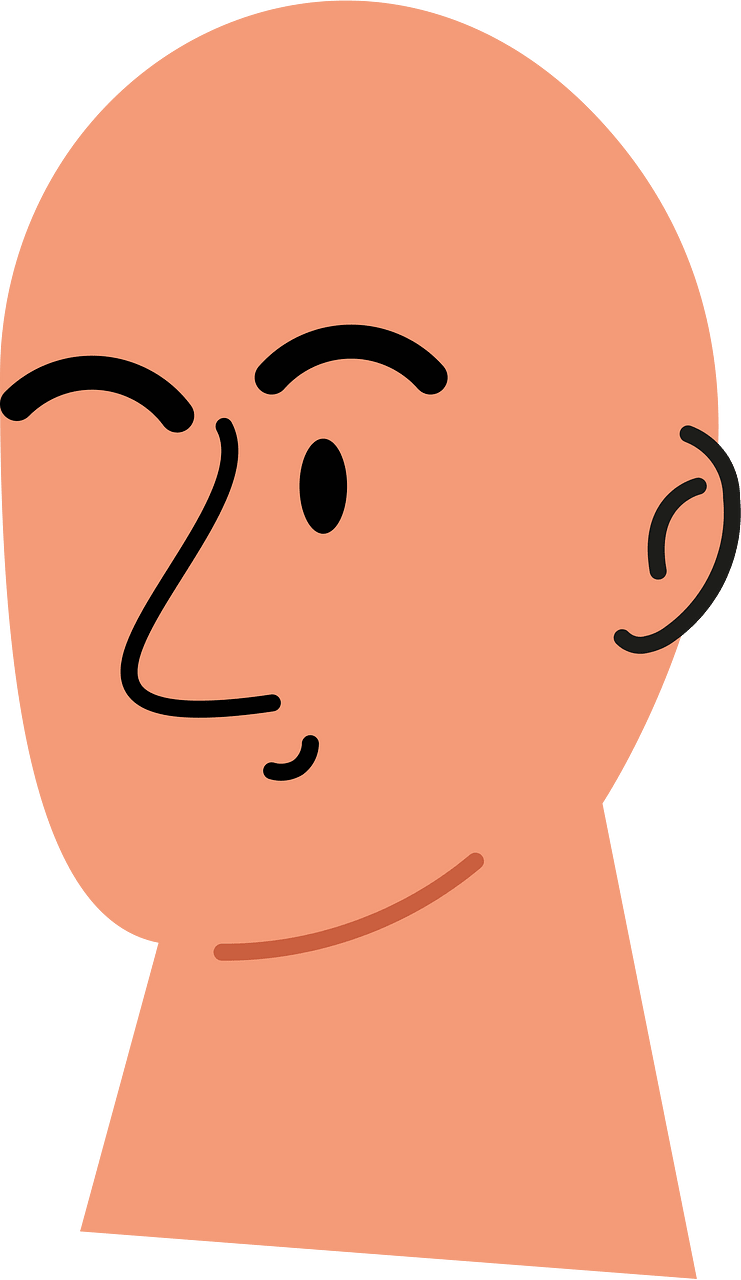 Bear man head