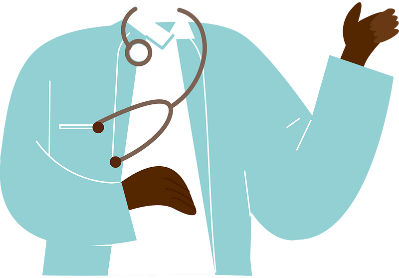 Black doctor costume