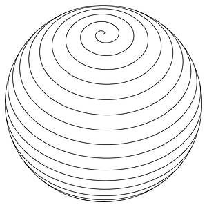Spiral Sphere 6