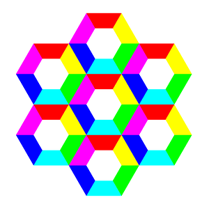 Half Hexagon Fun