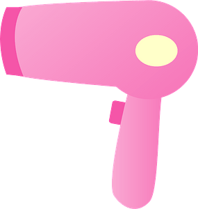 Pink Hair Dryer