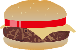  Fast Food Cheeseburger