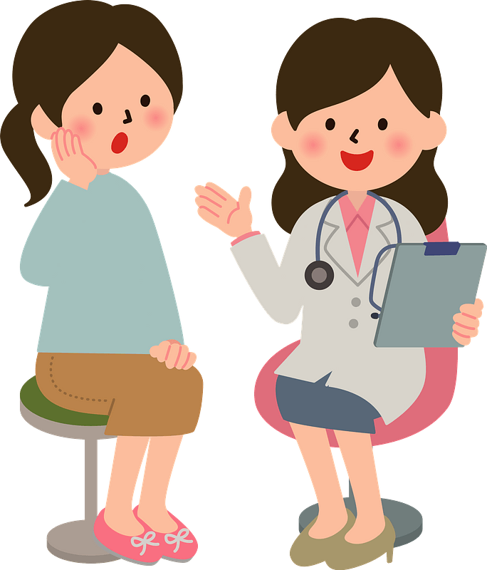 (Melanie) Medical Doctor with a Patient