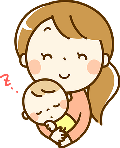 (Rachel) Mother with Sleeping Baby
