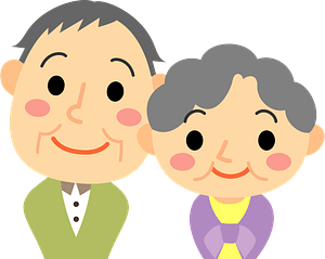 Old Couple - Grandparents