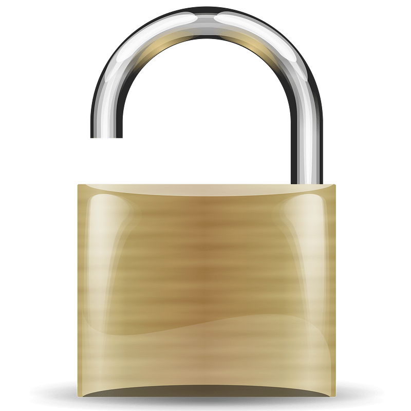 Open Padlock