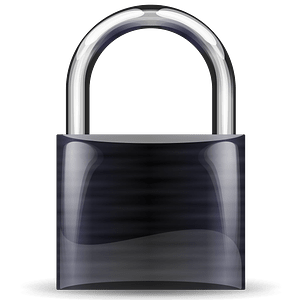 Padlock black