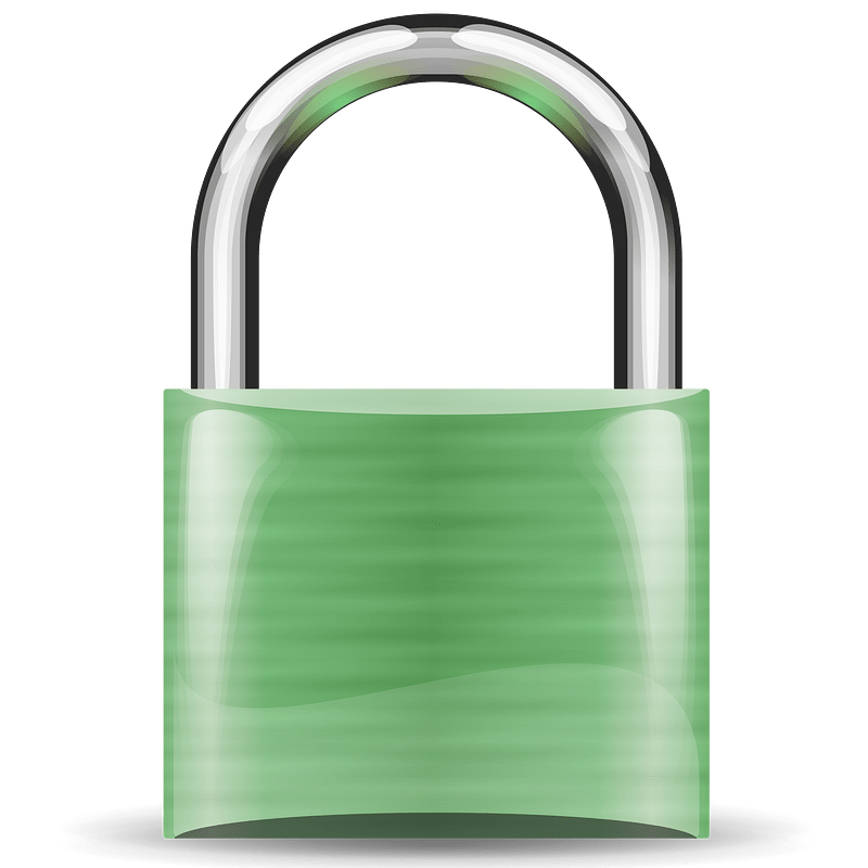 Padlock green