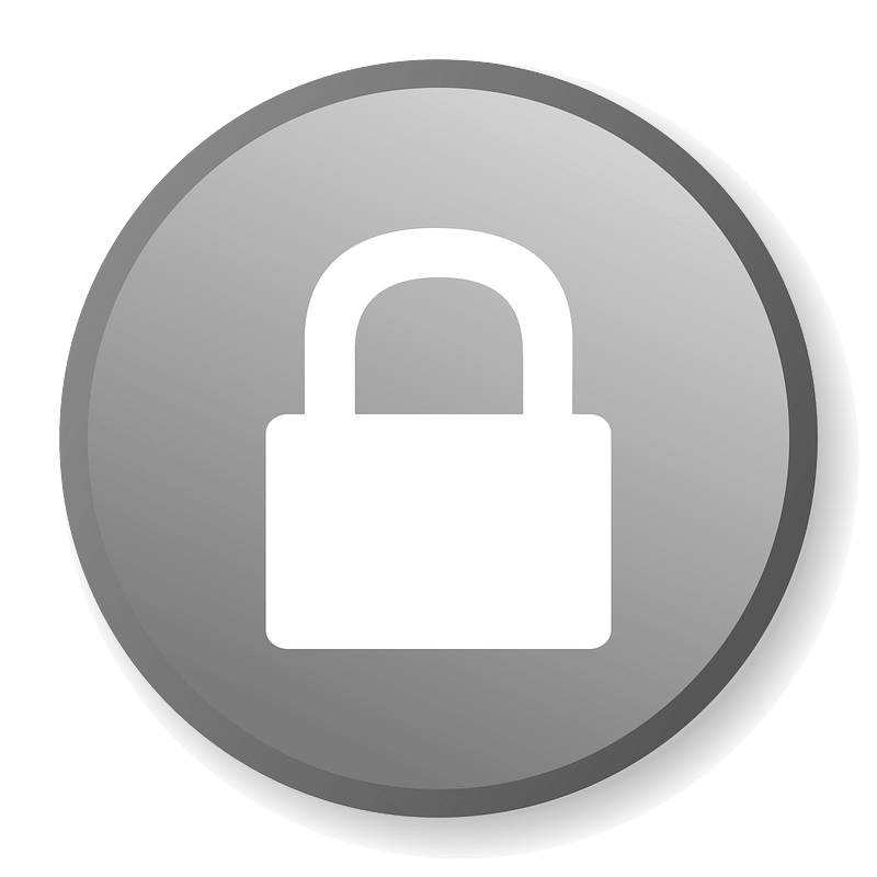 Ambox padlock gray