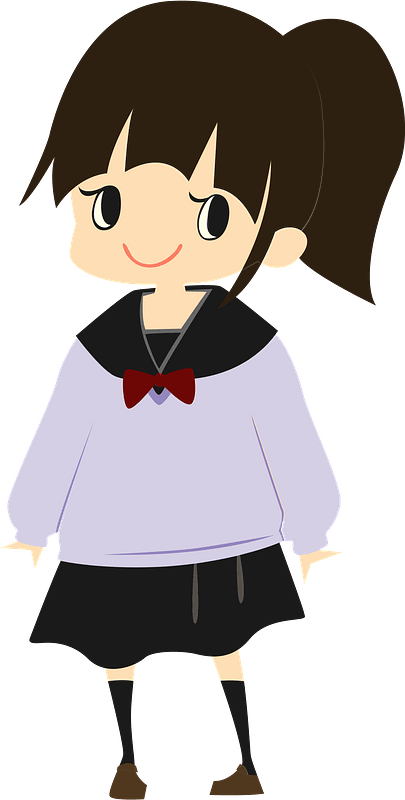 (Brianna) Schoolgirl Sailor Fuku - Long Sleeve School Uniform