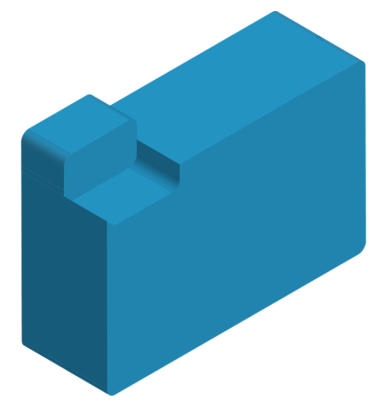 Chunky 3d File Folder