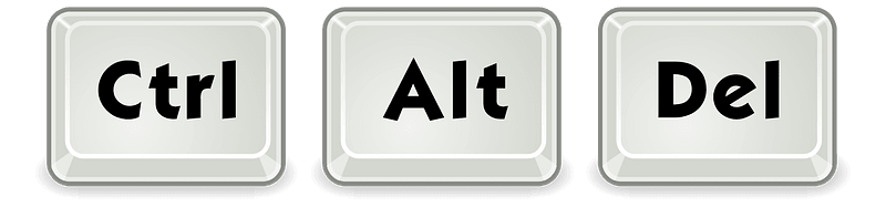 Ctrl+Alt+Delete
