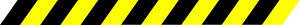 Warning Stripe Black/Yellow