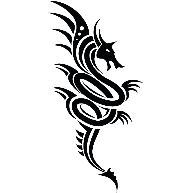 Tribal dragon
