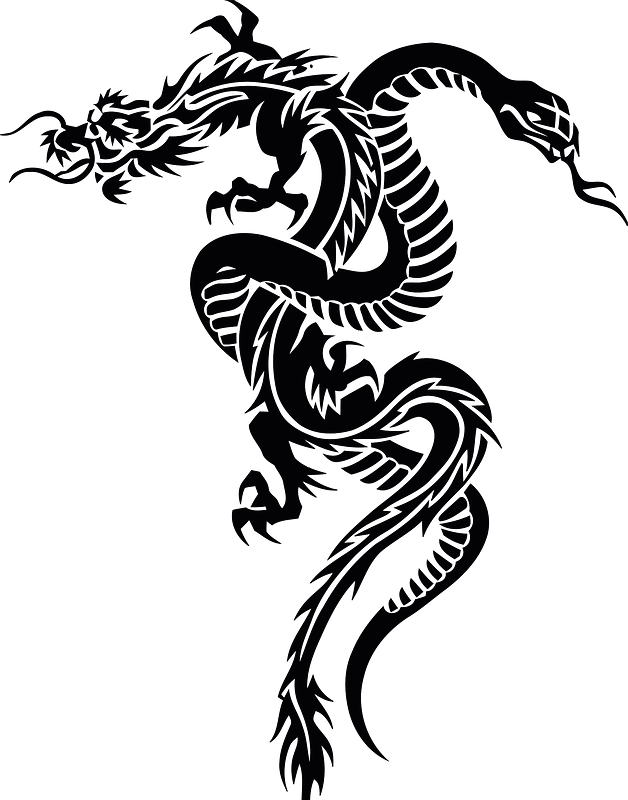 Tribal dragon