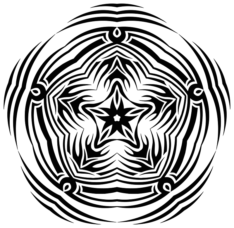 Tribal Flower 4