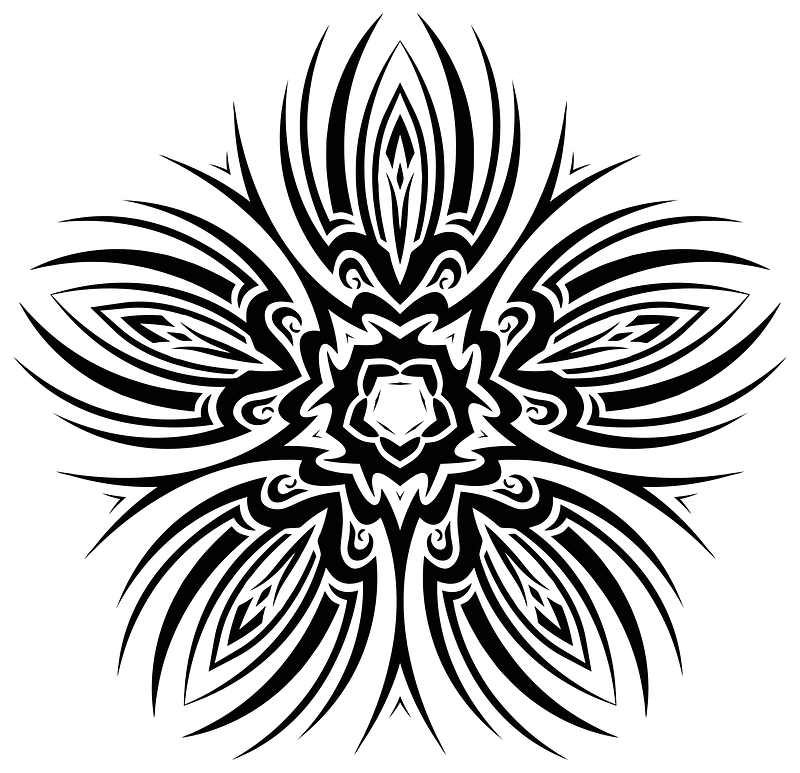 Tribal Flower 5