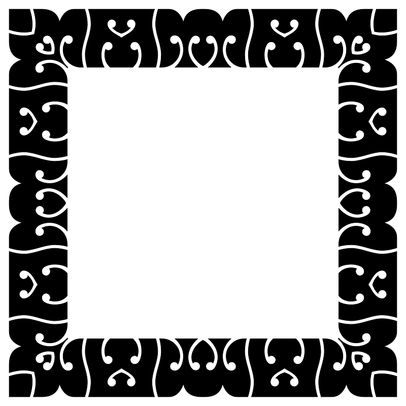 Tribal Style Frame