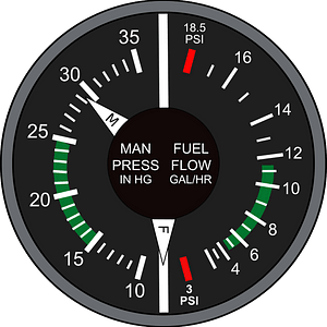 Manifold Pressure and Fuel Flow