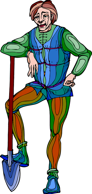 Shakespeare Gravedigger Colour