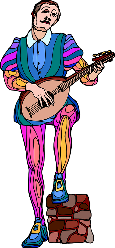 Shakespeare Musician Colour