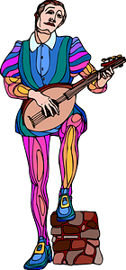 Shakespeare Musician Colour