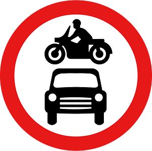 Roadsign Evel Knievel