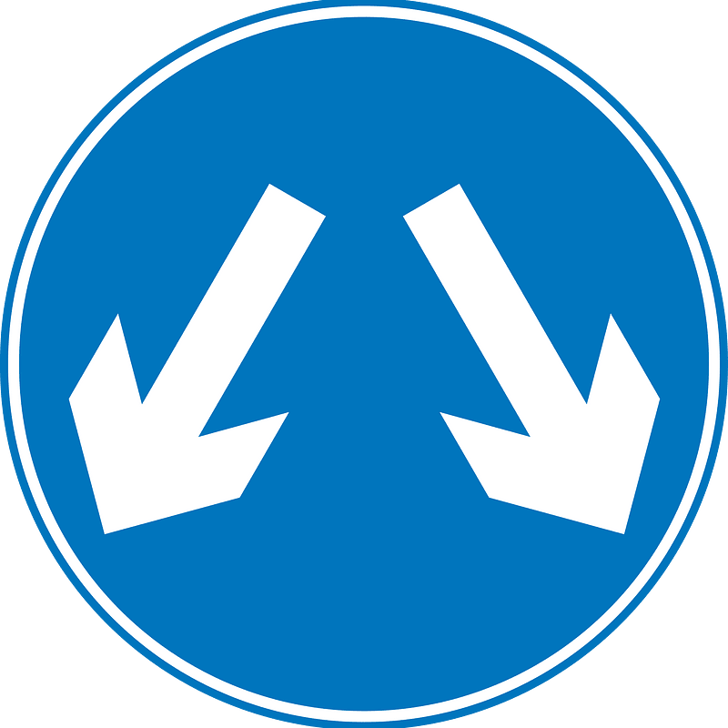 Roadsign Pass Either