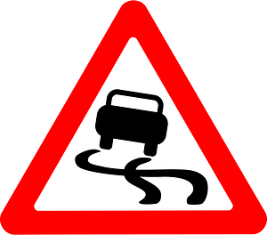 Roadsign Slippery